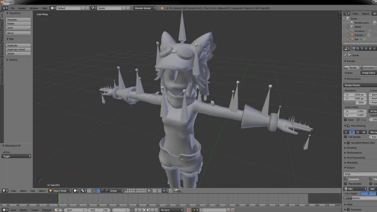 Blender has allowed you to import FBX models since 2013 in the early versions of the graphics platform