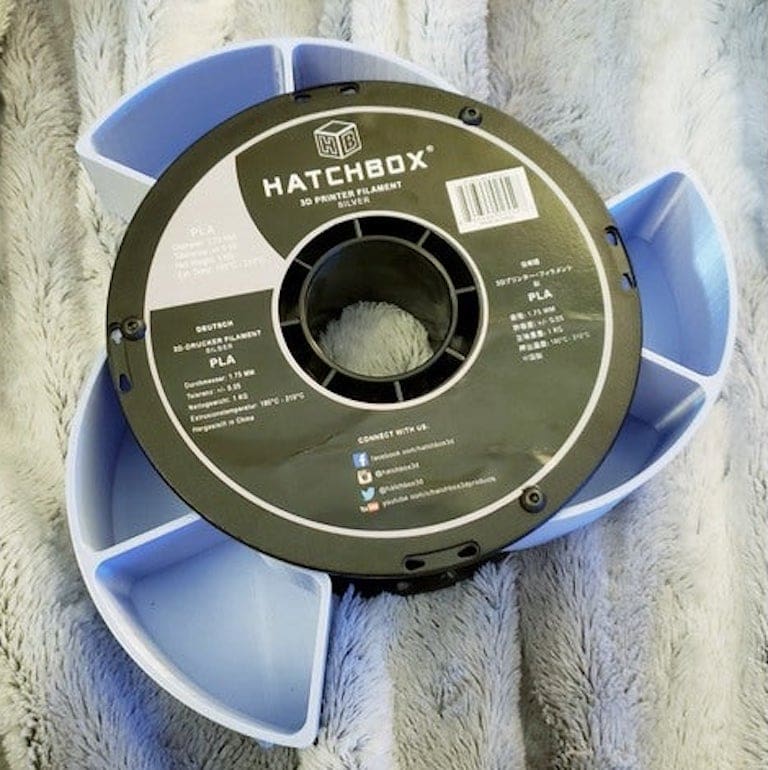 Reuse your old filament spools!