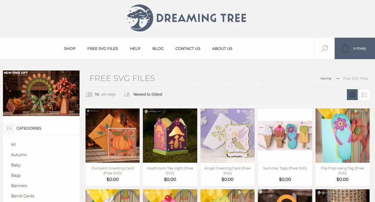 Dreaming Tree has a smooth user interface as well as over 50 category filters