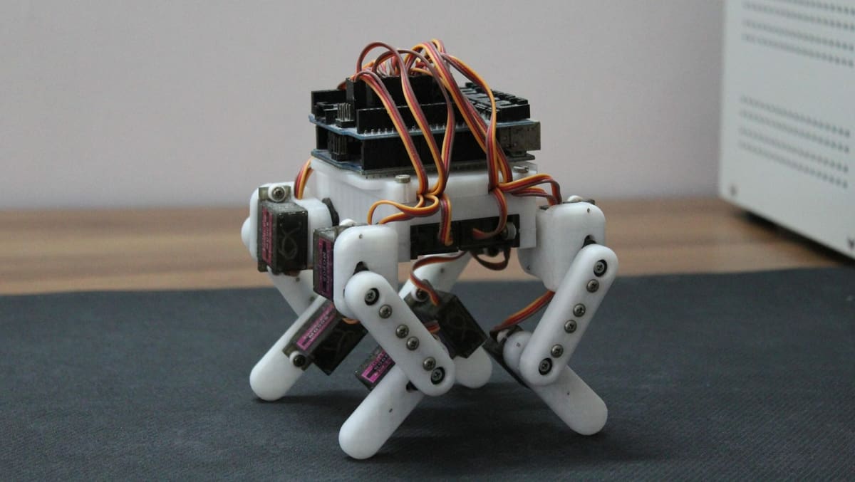 Image of: 5. Micro Quadruped 
