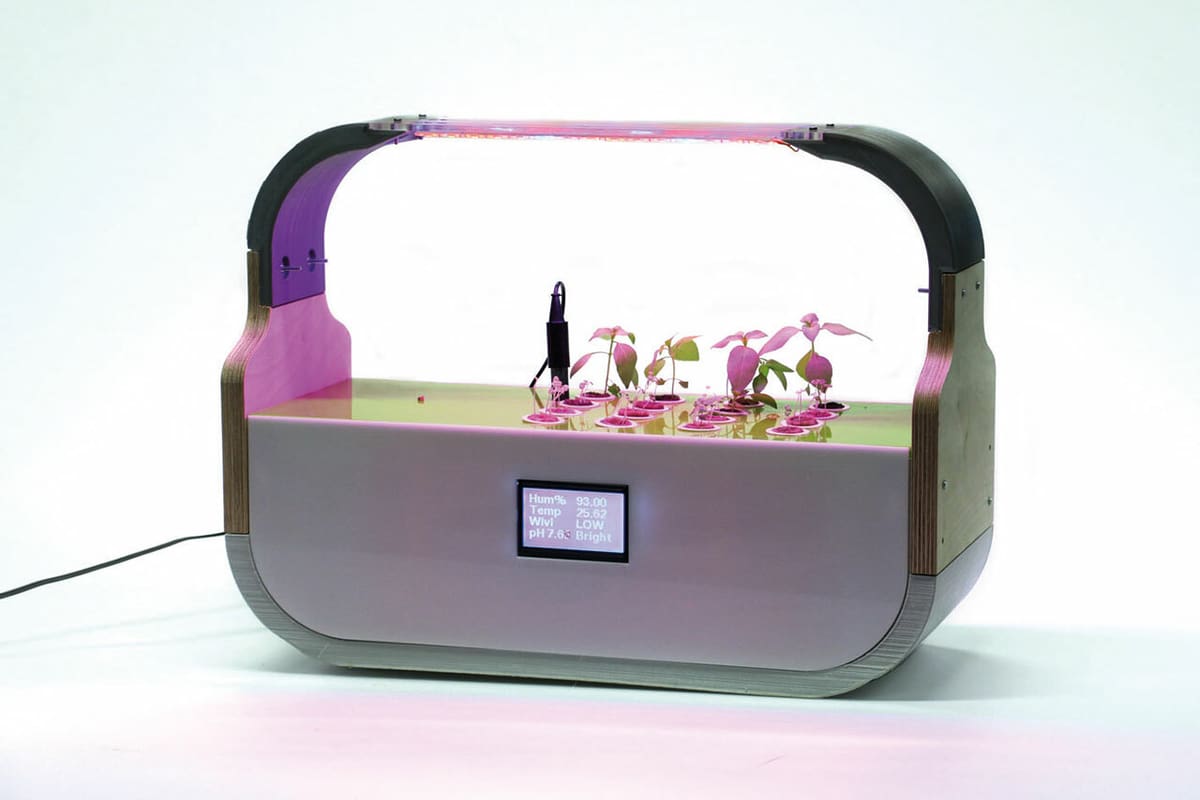 Automated watering in a sleek design