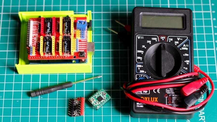 Motor information and a few tools are required