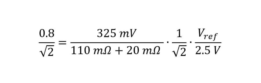 Calculating Vref for the TMC2209 in standalone mode