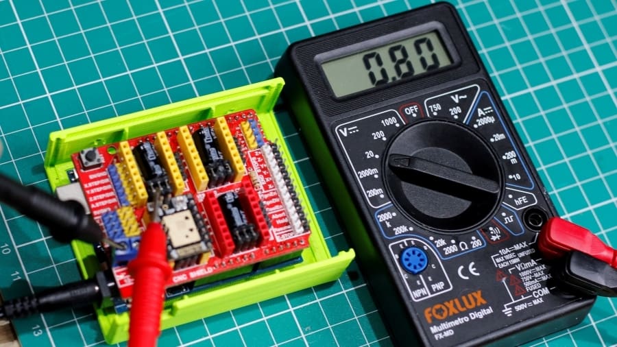 Manual Vref adjustment for a TMC2209 driver in standalone mode