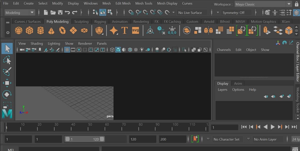 Both programs have similar UIs: tools on top, viewport in the center, properties on the right