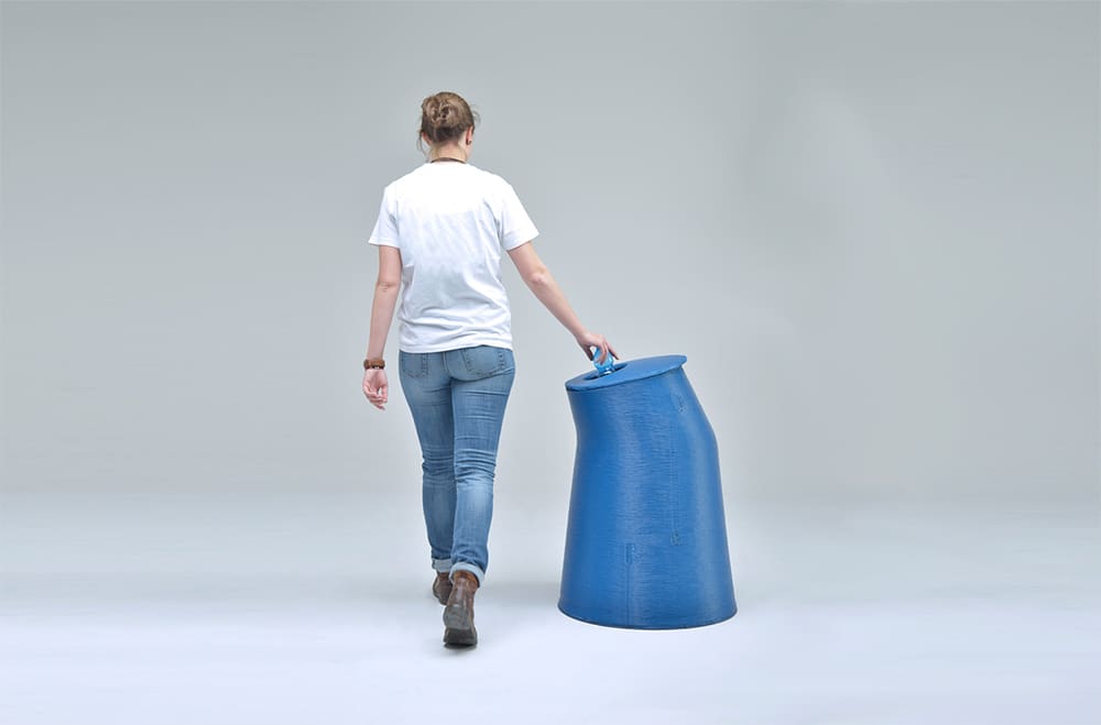 Image of 3D Printing From Plastic Waste: Plastic Waste to Plastic Waste Bins