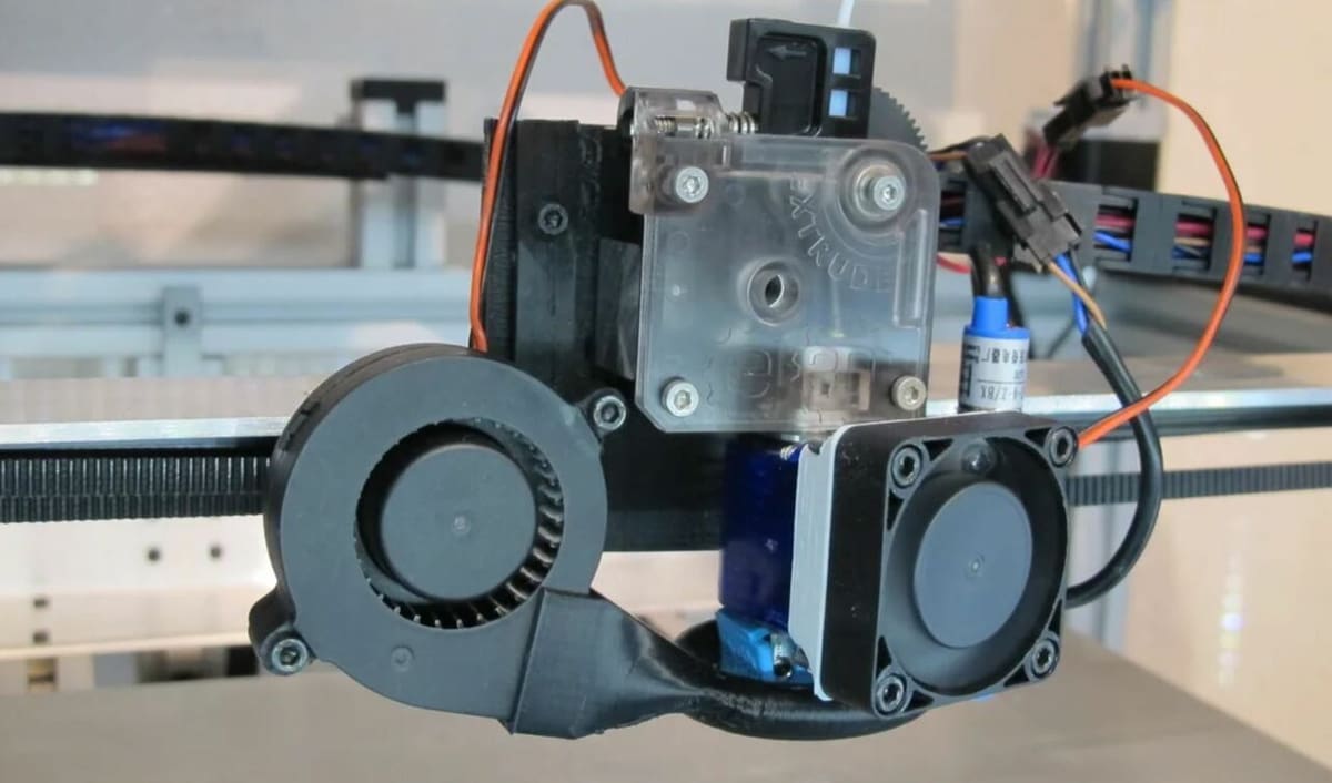 Increasing the speed of your printer's cooling fans can help prevent zits and blobs