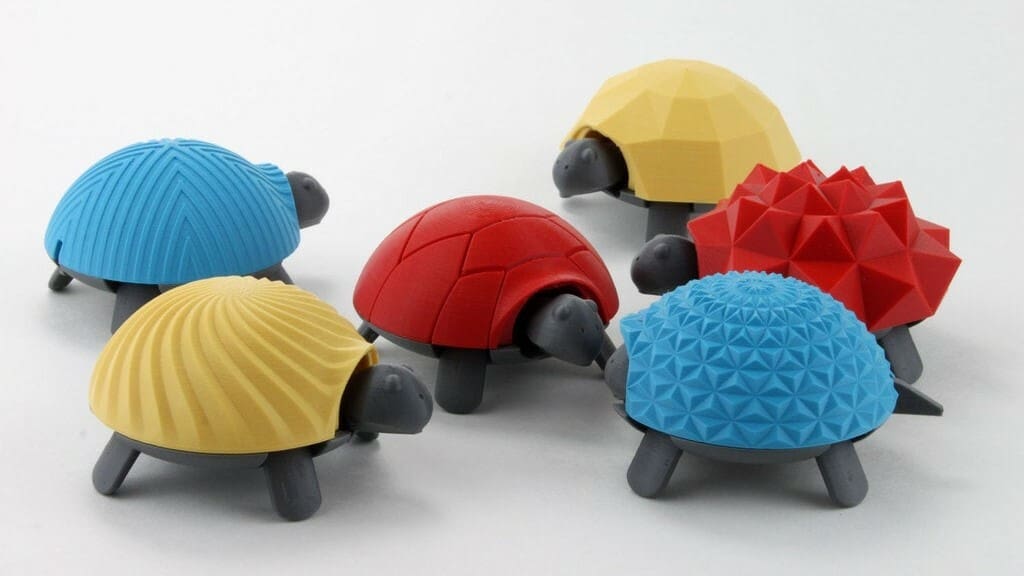 There are a range of shell designs available to download
