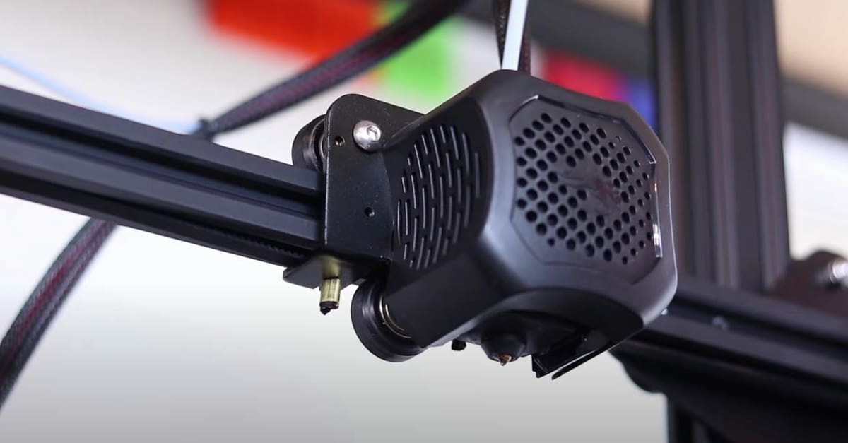The hot end on the Ender 3 V2 can reach temperatures up to 250 °C