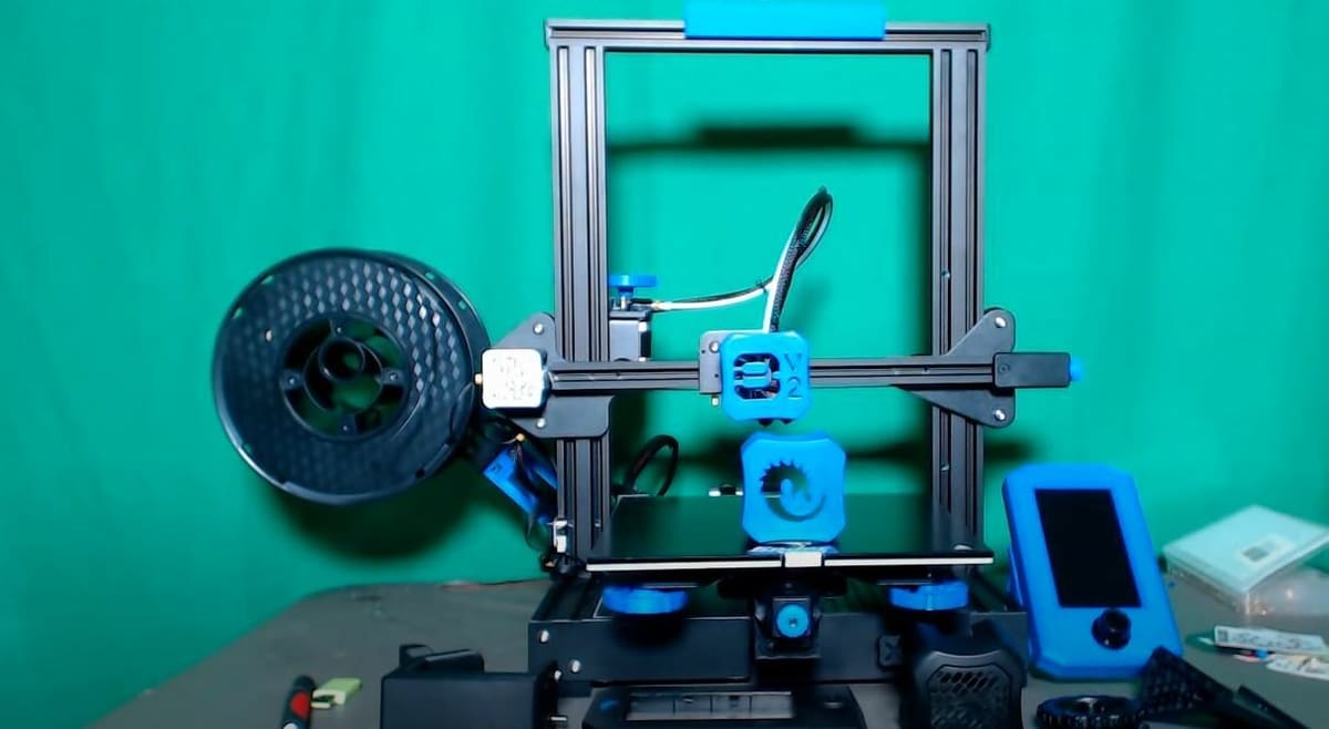 The Ender 3 V2 is easy to modify