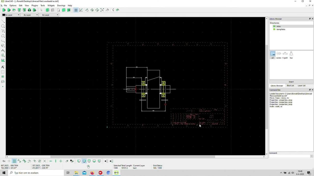 LibreCAD is completely open-source, which means you can hack or copy it unobstructedly