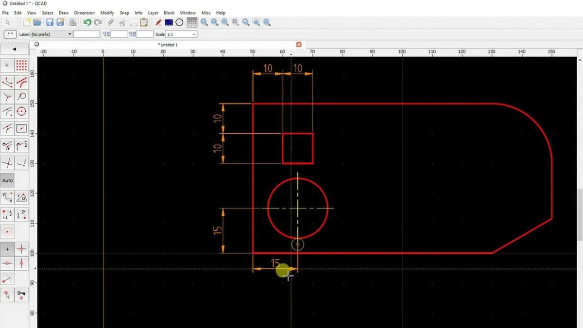 QCAD is praised for its intuitive UI