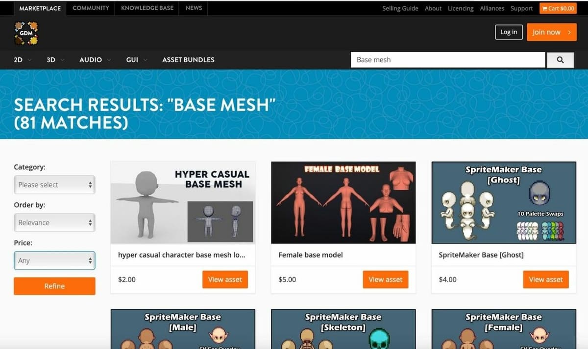 Fancy some retro looking base meshes?