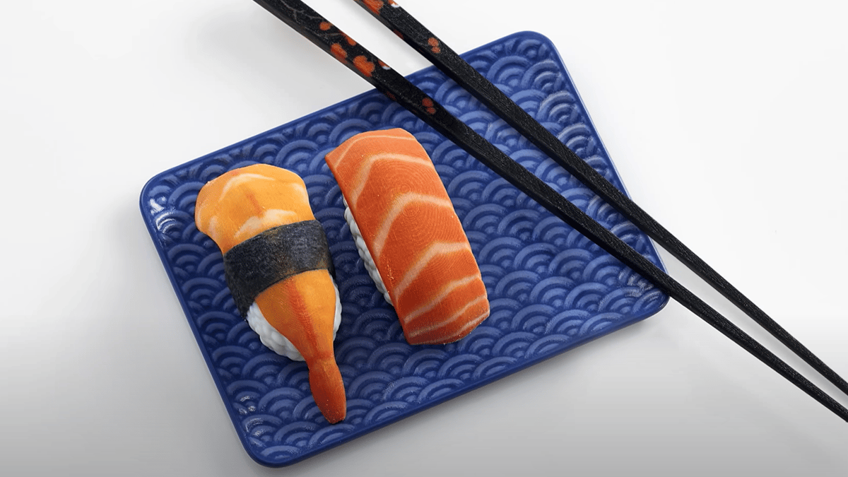 These pieces of 3D printed sushi look good (and realistic) enough to eat