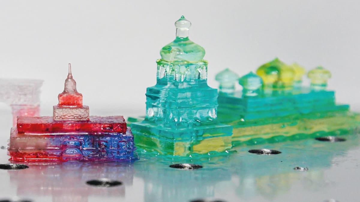 Image of: Multicolor Resin 3D Printing