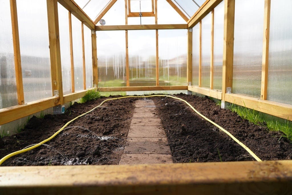 Image of: 10. Automated Greenhouse