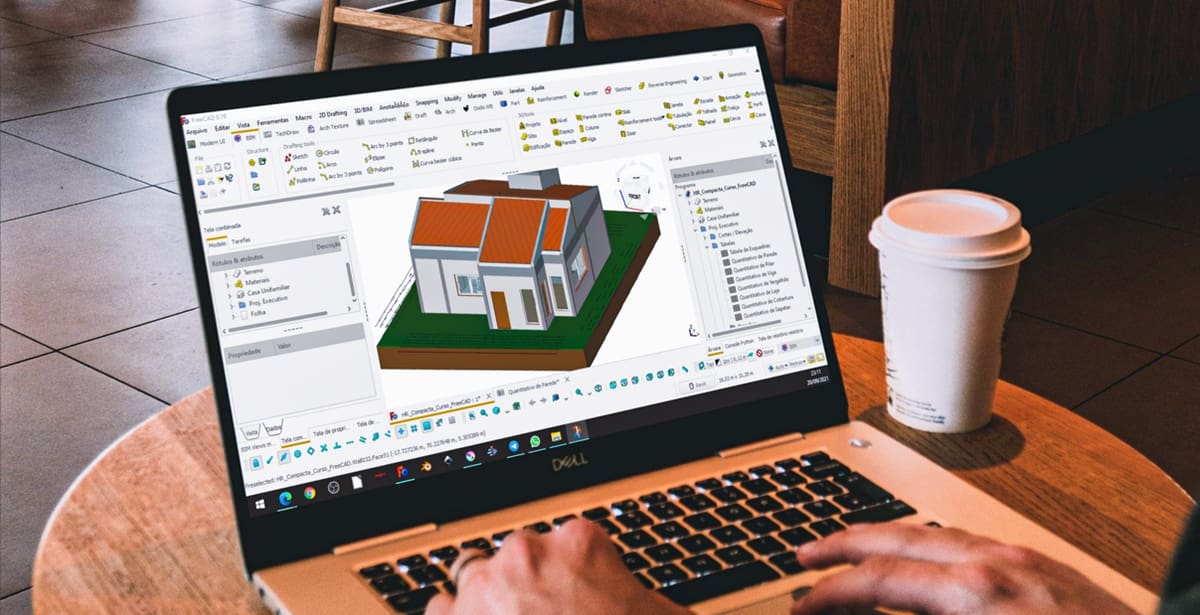 Foto de Software BIM / Programa arquitetura 3D: FreeCAD Arch