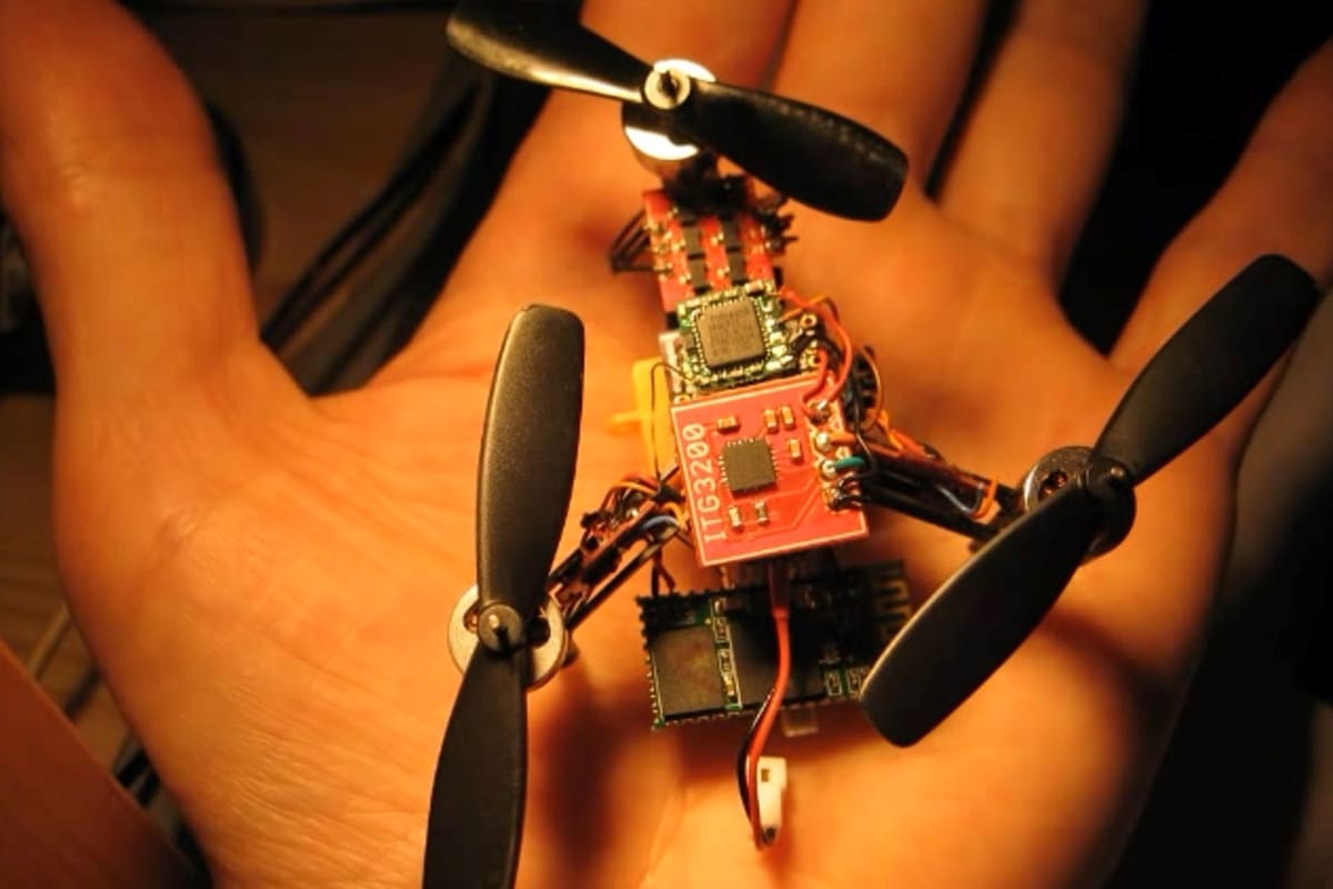 Image of: Drones vs. Quadcopters