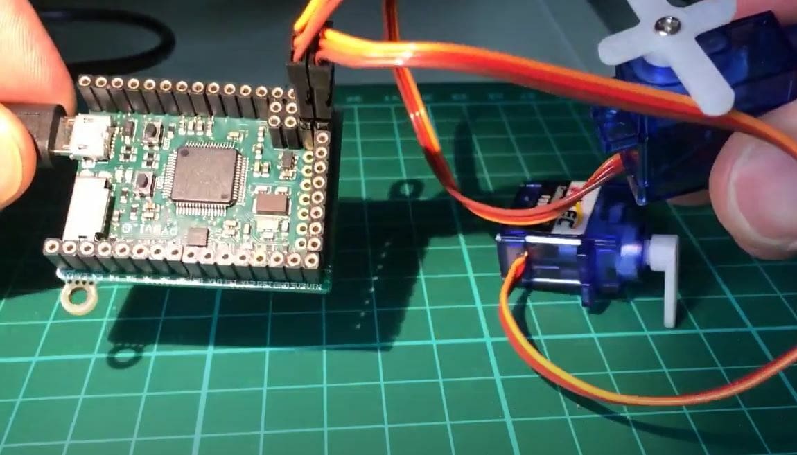 The Pyboard has additional sensors that make it ideal for some projects