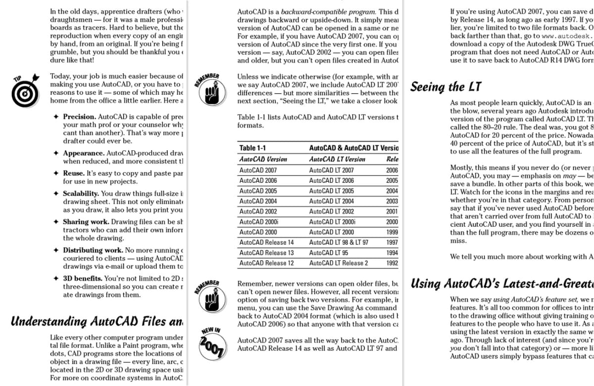 Image of: 2. AutoCAD & AutoCAD LT All-in-One Desk Reference For Dummies