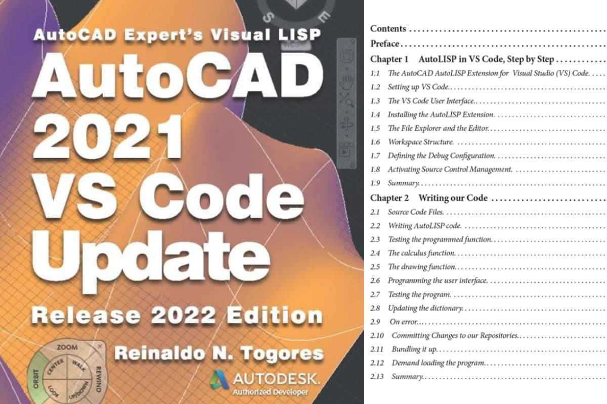 Image of: 4. AutoCAD 2021 VS Code Update