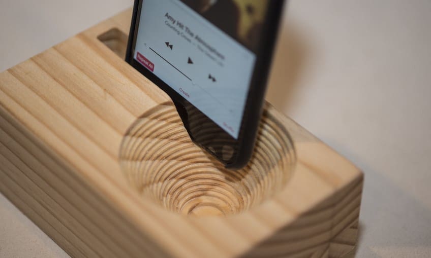 Image of: 9. Passive Phone Speaker