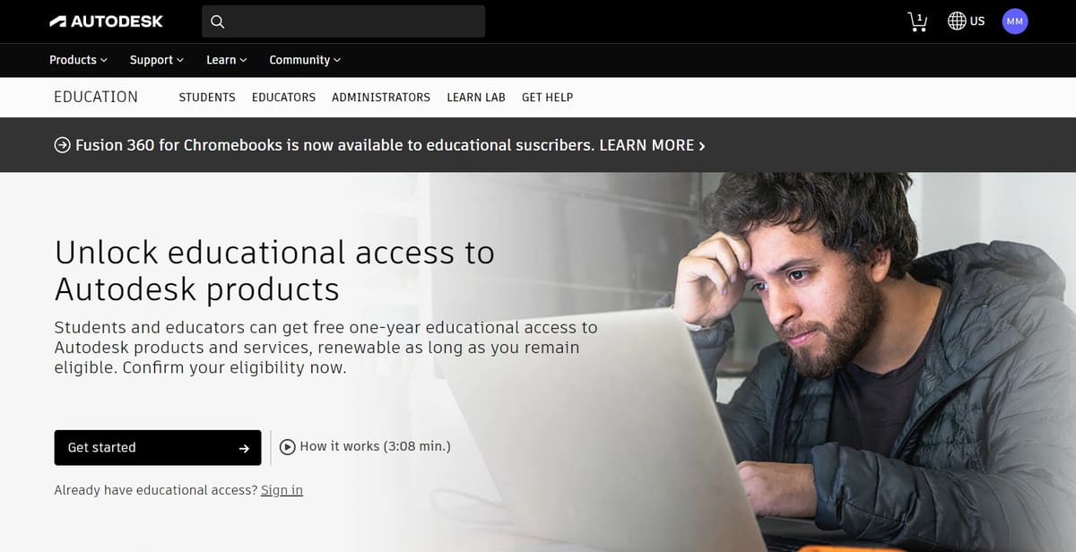 Image of Autodesk Maya Free Download: Educational Version