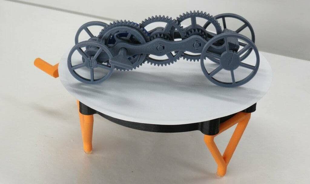 Get a 360° view with this turntable