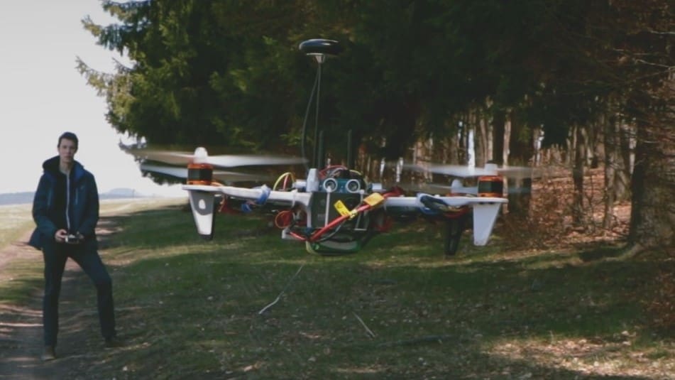 This nifty little quadcopter is smarter than it looks!