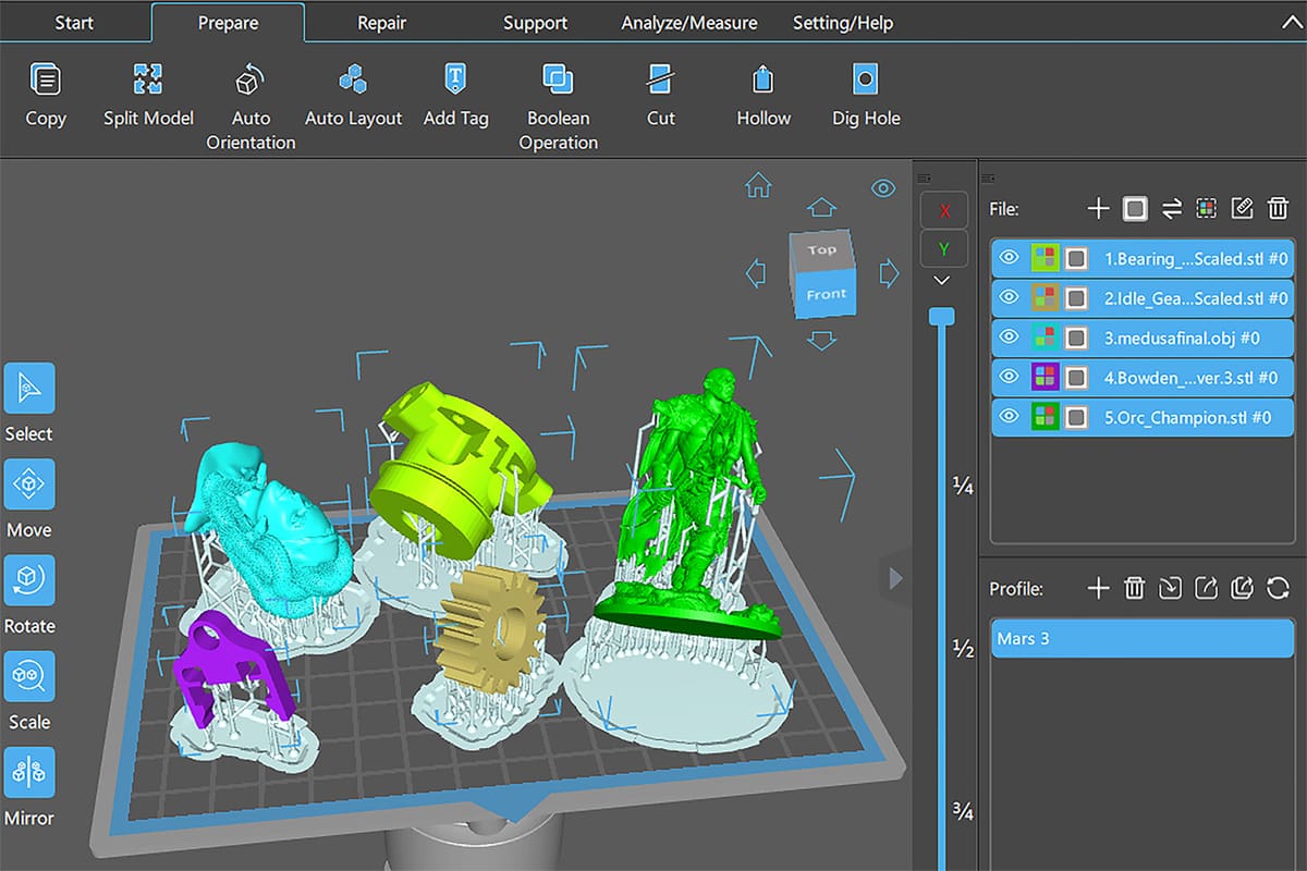Image of SLA / Resin 3D Printing - Quick Start Guide: Software for Resin 3D Printers