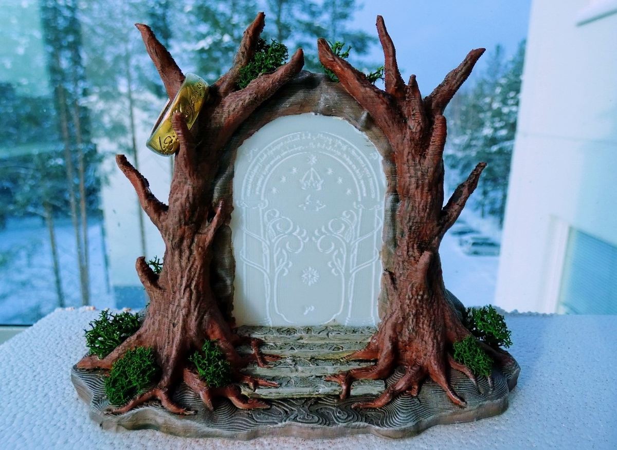 The 3D printed West-gate holds many secrets