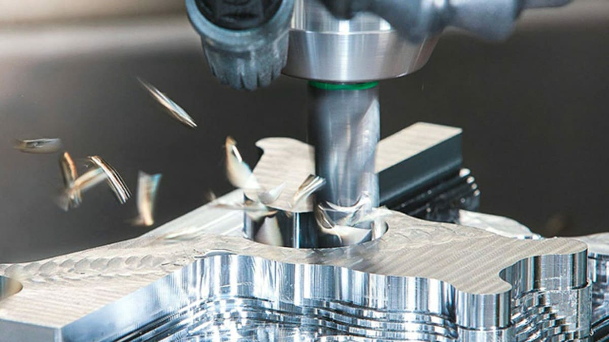 Climb milling is often done in high volume production machining