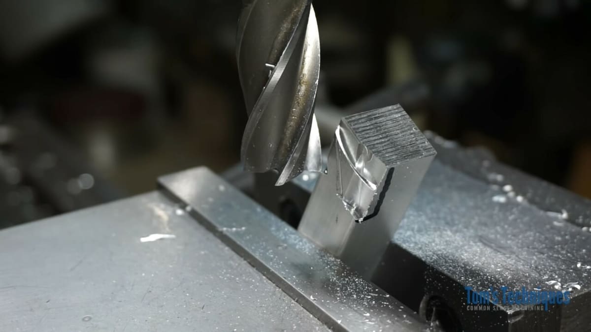 Climb milling requires greater control over pieces, unless you're making scrap