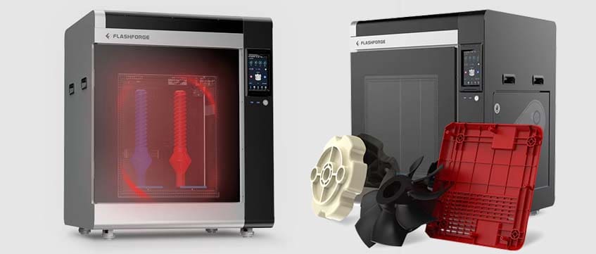 Image of New Professional 3D Printers: FlashForge’s New Large, High-Temperature FDM