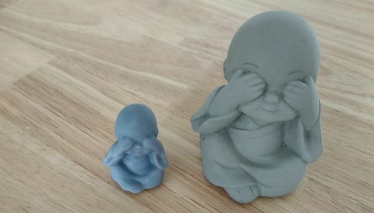 The accuracy of the CR-Scan can help yield impressive 3D prints