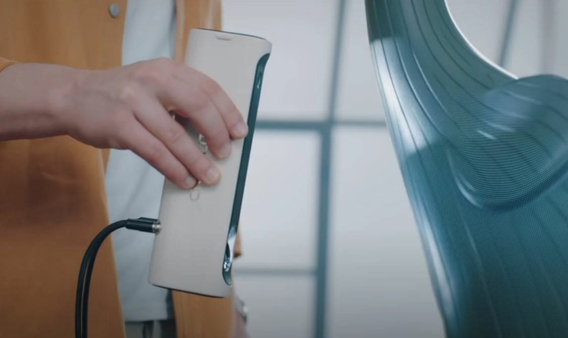 This scanner is both handheld and stationary