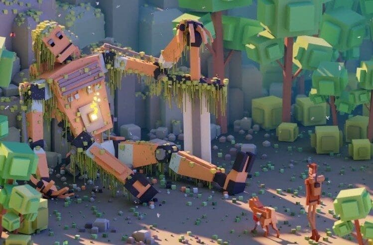 Low poly is also great for fantasy and concept art