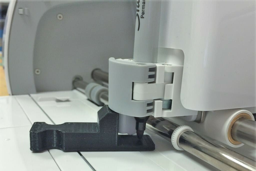 Test where your marker sits without marking up your cutter