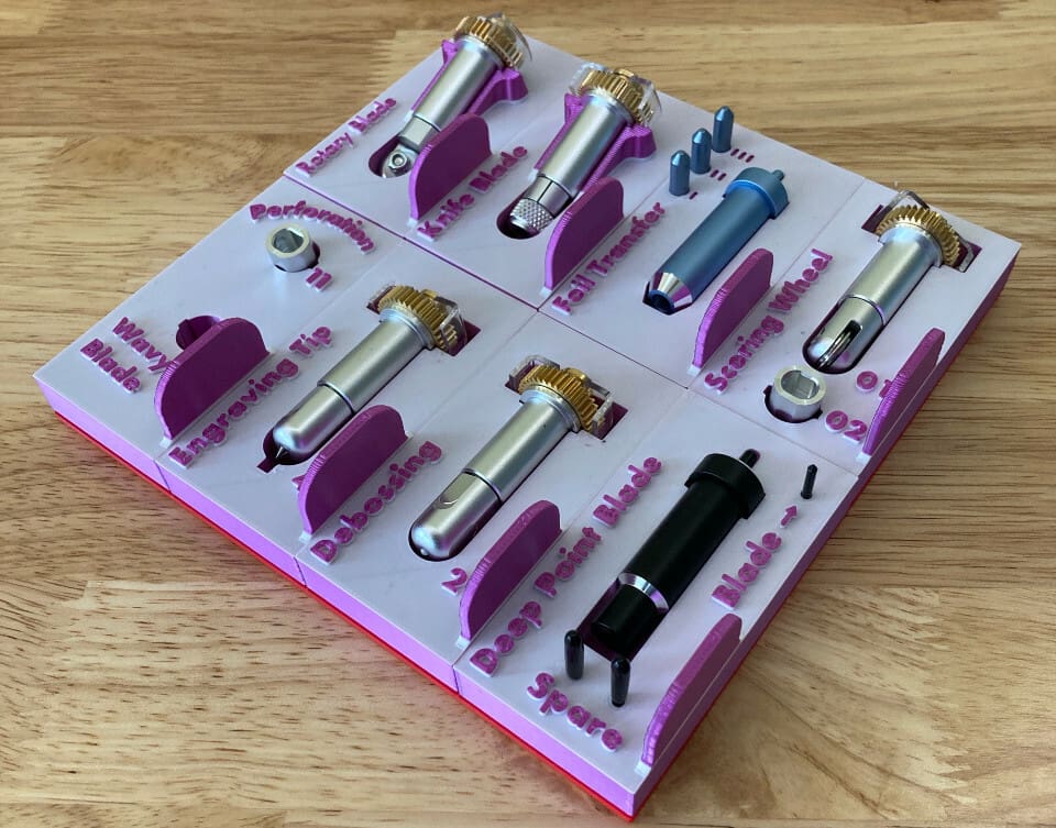 Give your Cricut attachments the honor they deserve