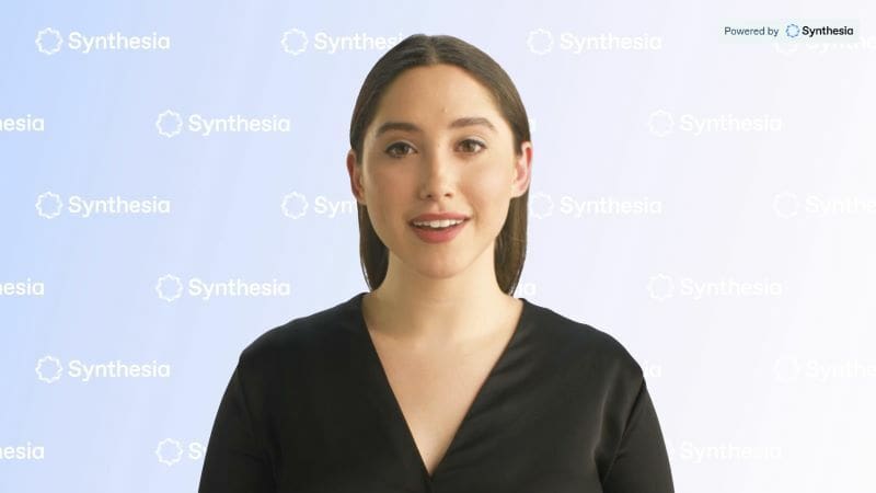 A Synthesia avatar