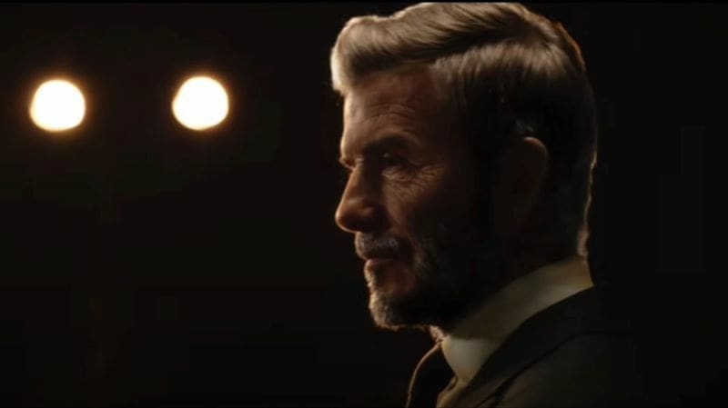 A future David Beckham announces the end of Malaria