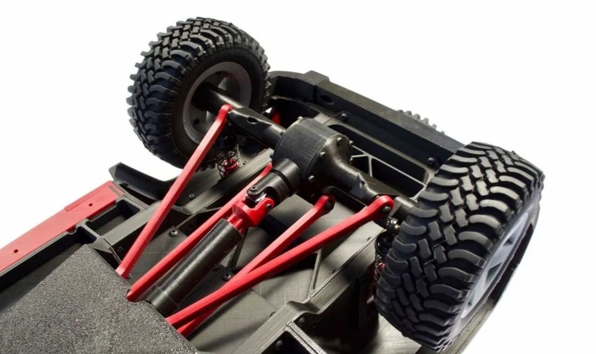 Even drivetrain components can be 3D printed
