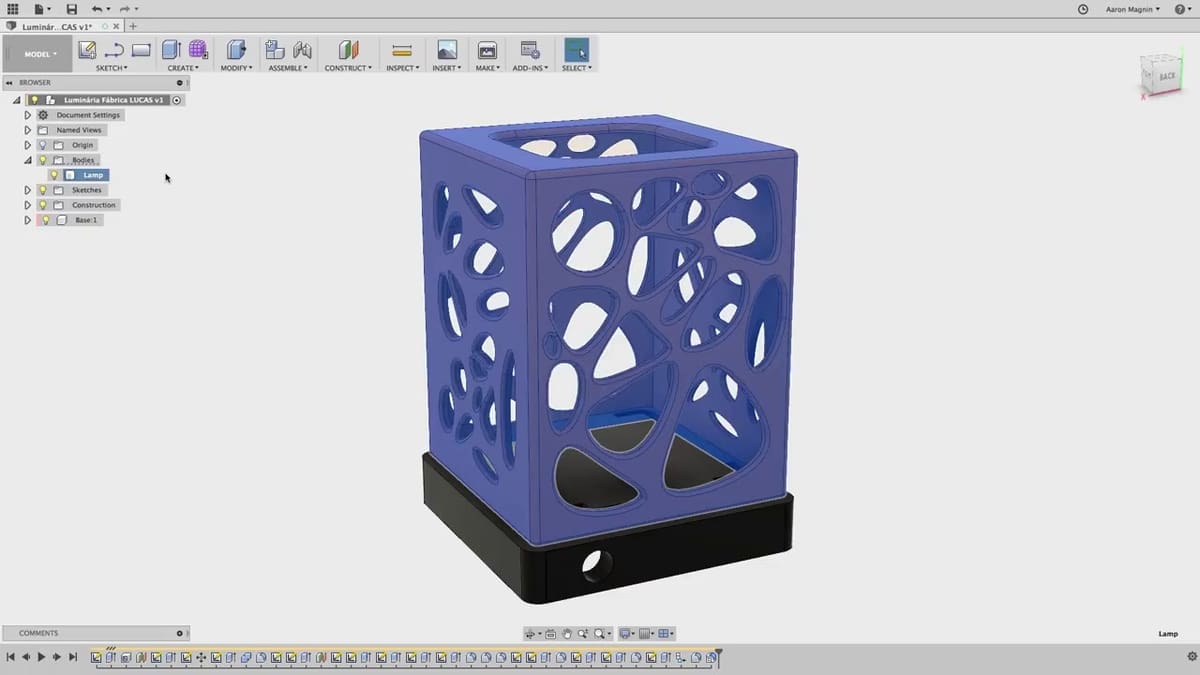 Making patterned decorations is a popular use of CNC and Fusion 360