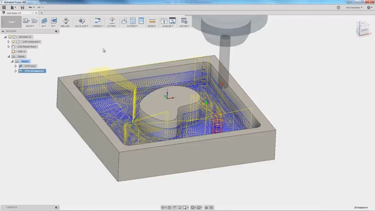 The toolpath looks complex, but don't let it daunt you!
