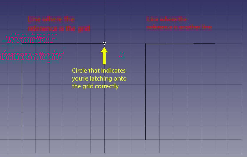 Make sure to correctly use the grid snap feature