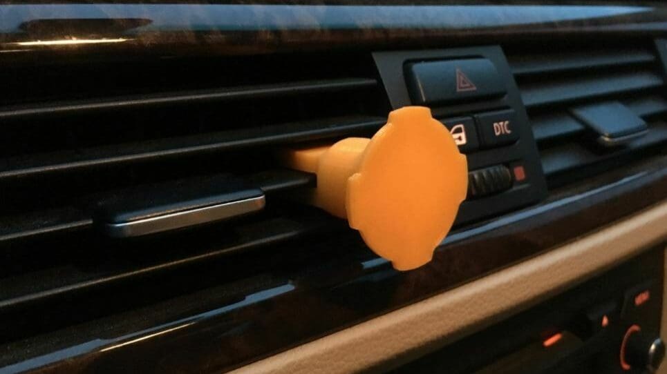 This vent clip has a 