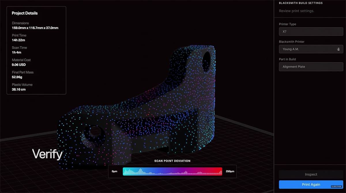 Image of Markforged Carbon Fiber & Metal 3D Printers: Blacksmith Software