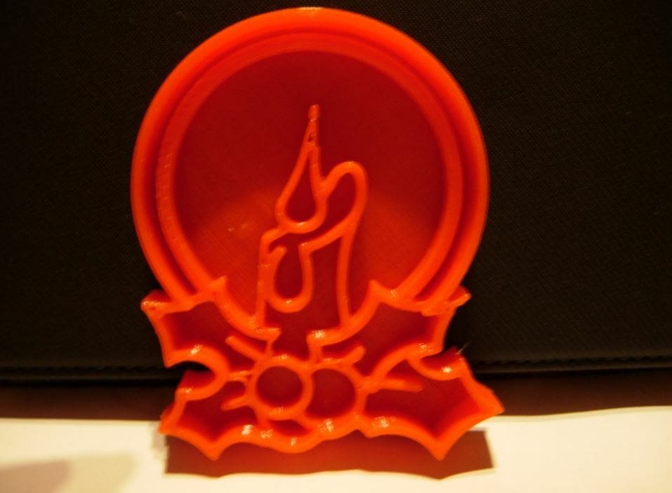 You can print this cookie cutter with a 0.3-mm layer height