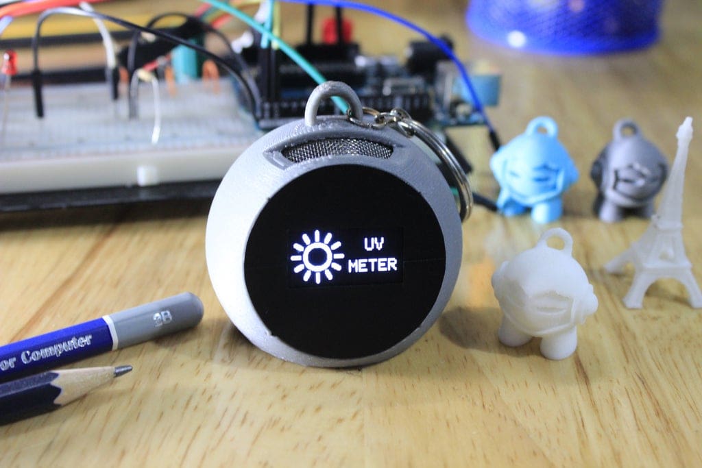 Imagen de Proyectos con Arduino / Proyectos de Arduino: Medidor de rayos UV y alcoholímetro