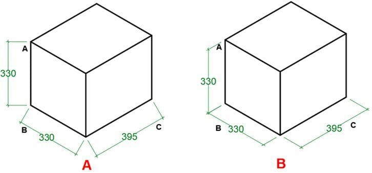 It's good practice to align dimensions to surface planes
